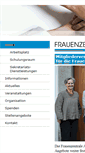 Mobile Screenshot of frauenzentrale-ag.ch